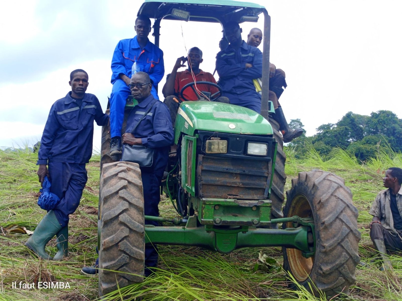 Équipe GITT Industries terrain Sibiti